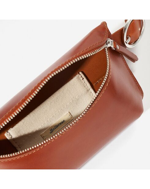 Sac ceinture en Cuir Source cognac