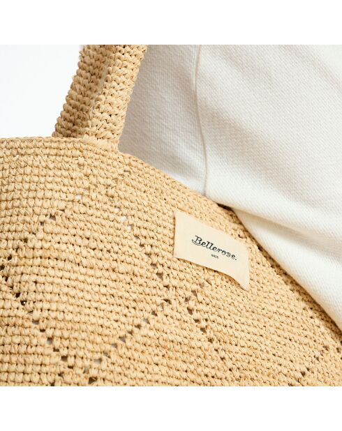 Sac en Raffia Atoll natural