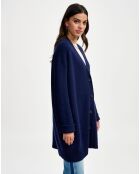 Cardigan en Laine & Coton Gadand america
