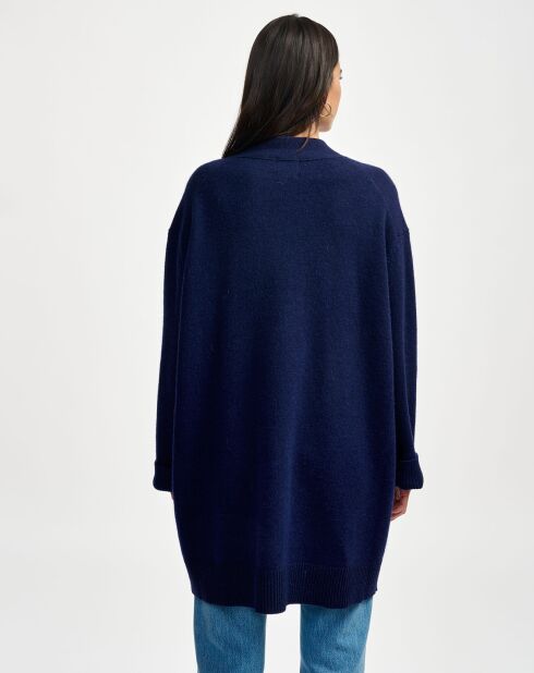 Cardigan en Laine & Coton Gadand america
