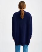 Cardigan en Laine & Coton Gadand america