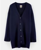 Cardigan en Laine & Coton Gadand america