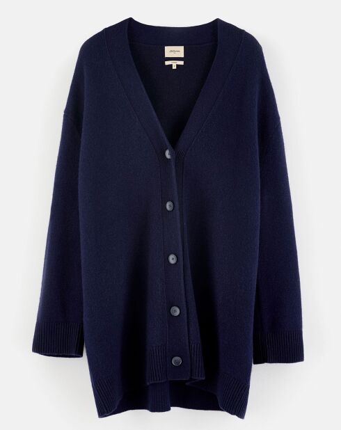 Cardigan en Laine & Coton Gadand america