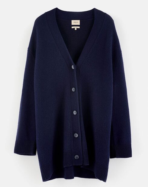 Cardigan en Laine & Coton Gadand america