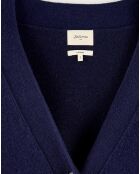 Cardigan en Laine & Coton Gadand america