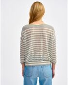 Pull en Lin mélangé Neep stripe b