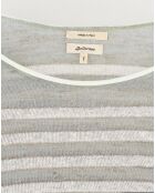 Pull en Lin mélangé Neep stripe b