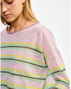 Pull en Lin mélangé Neep stripe c