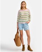 Pull en Lin mélangé Neep stripe c
