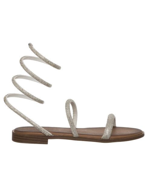 Sandales Alessia blanches