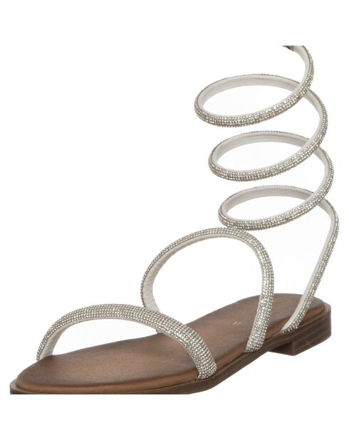 Sandales Alessia blanches