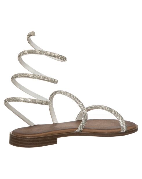 Sandales Alessia blanches