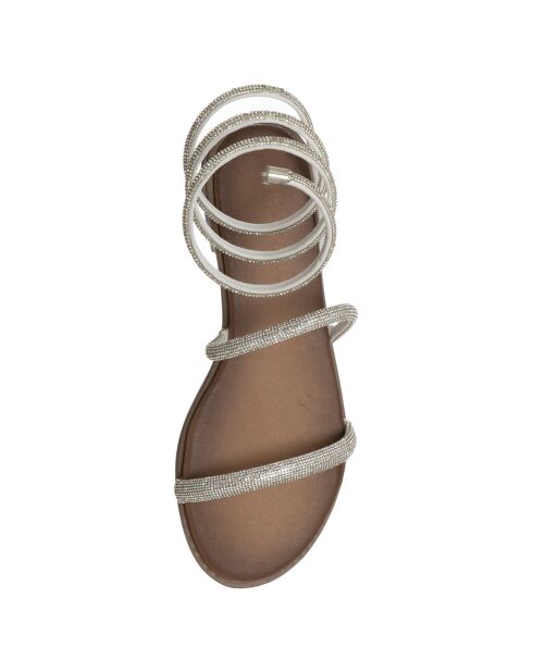 Sandales Alessia blanches