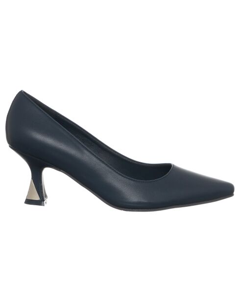 Escarpins Ilaria bleus - Talon 6 cm