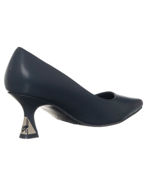 Escarpins Ilaria bleus - Talon 6 cm