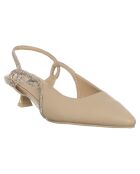 Slingbacks Livia beiges