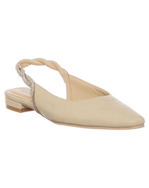 Ballerines Vittoria beiges