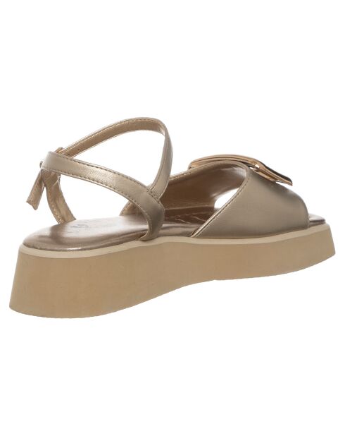Goldene Chiara Sandalen
