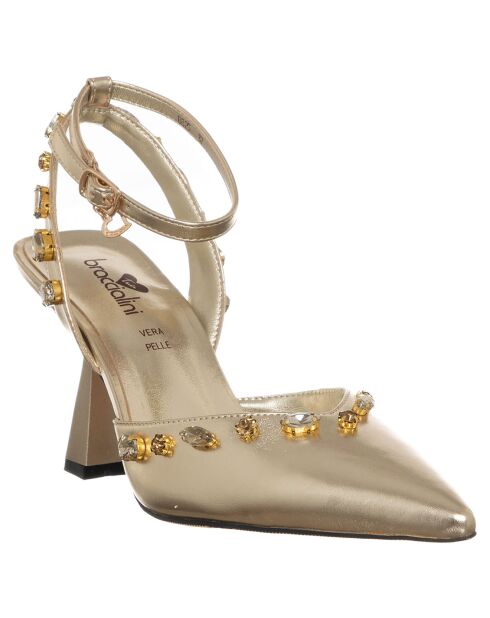 Sandales Delfina dorées