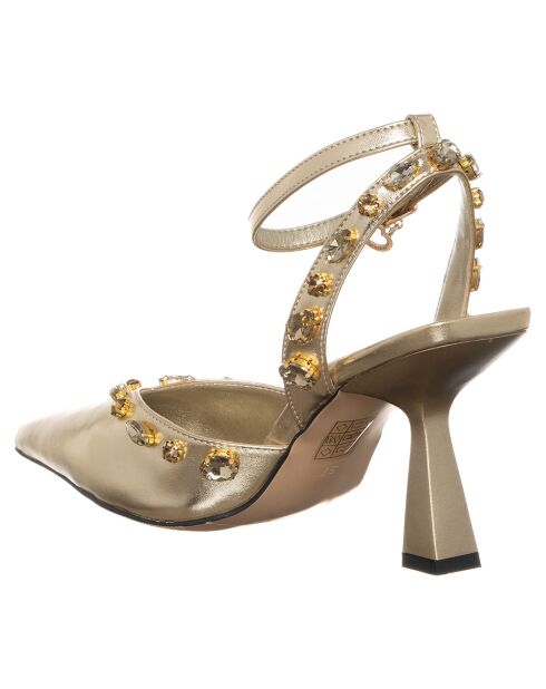 Sandales Delfina dorées