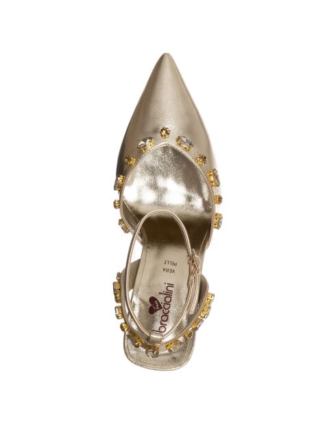 Sandales Delfina dorées