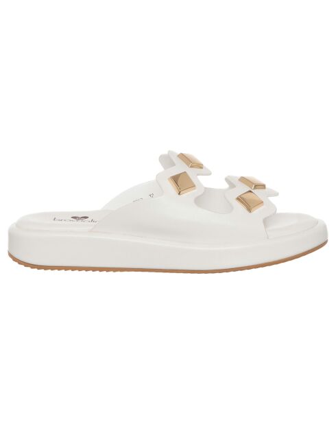 Mules Eva blanches