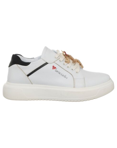 Baskets Camilla blanc/noir