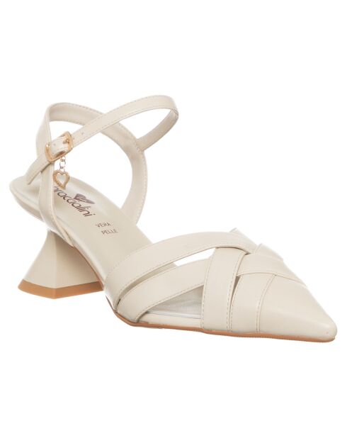 Slingbacks Mariella beiges