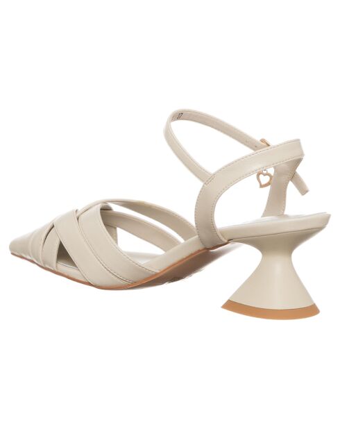 Slingbacks Mariella beiges