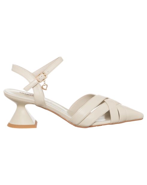 Slingbacks Mariella beiges