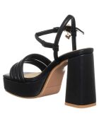 Sandales Gemma noires - Talon 11 cm