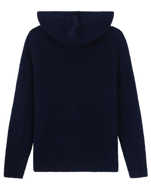Pull en Laine & Mohair Florane marine