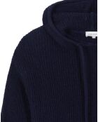 Pull en Laine & Mohair Florane marine
