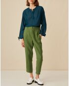 Pantalon 100% Lin Elias pin