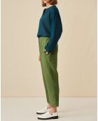 Pantalon 100% Lin Elias pin