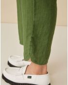 Pantalon 100% Lin Elias pin