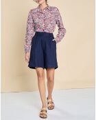 Short 100% Lin Eloic marine
