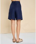 Short 100% Lin Eloic marine