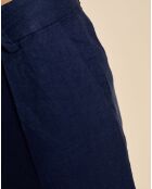 Short 100% Lin Eloic marine