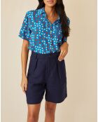 Short 100% Lin Eloic marine
