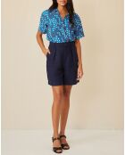 Short 100% Lin Eloic marine