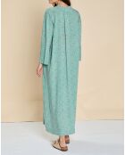 Robe Estella imprimée cachemire multicolore