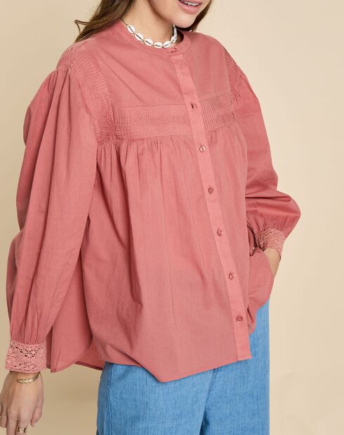 Blouse Elais brique