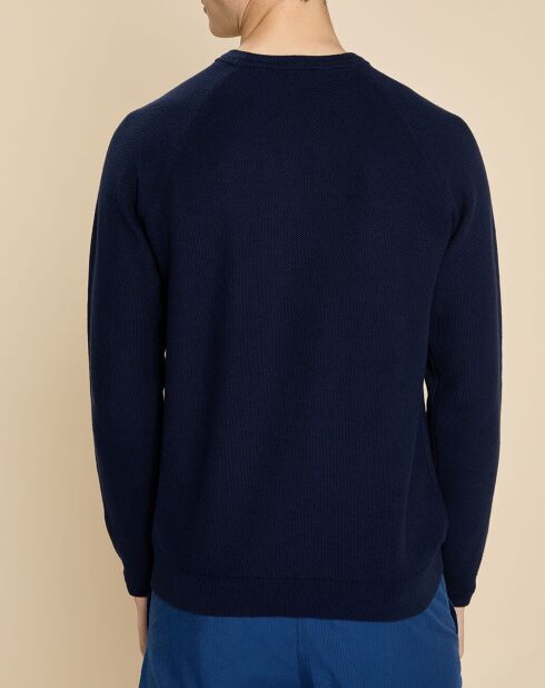 Pull en Coton & Cachemire Gery marine