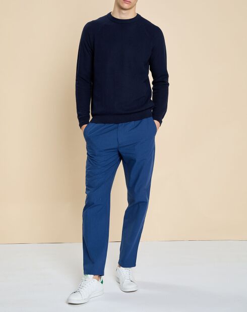 Pull en Coton & Cachemire Gery marine