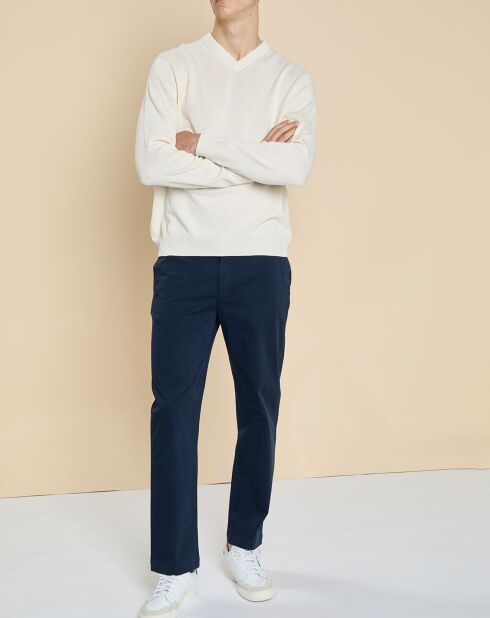 Pull en Lin & Coton Greg écru