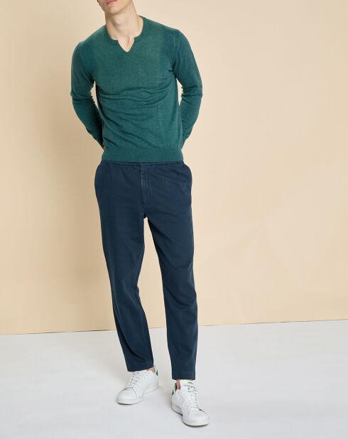 Pull Guillermo fougère chiné