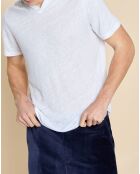 T-Shirt 100% Lin Humphrey blanc