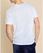 T-Shirt 100% Lin Humphrey blanc