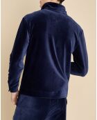 Veste en Velours Hilaire marine